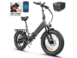 Bicicleta eléctrica todoterreno LOTDM200-II con llantas gruesas, la más vendida - Product Image 3