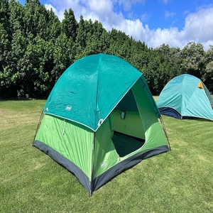 Tente de camping familiale avec un grand espace intérieur, tissu imperméable, structure robuste, montage facile et excellente protection - Product Image 4