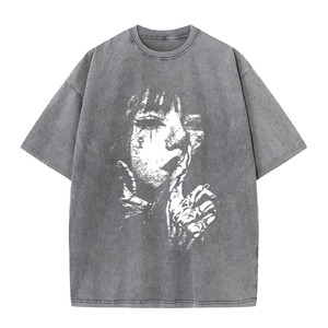 เสื้อยืดคอกลมแขนสั้นทรงปกติสำหรับผู้ชาย ผ้าเจอร์ซีย์คอตตอน 100% ดีไซน์สั่งทำพิเศษ พิมพ์ลายดิจิทัล ระบายอากาศได้ดี - Product Image 3