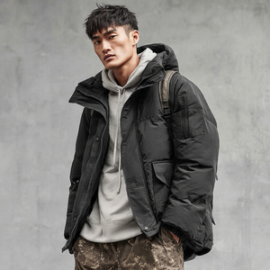 เสื้อแจ็คเก็ตพัฟเฟอร์บุขนเป็ดคุณภาพสูงสำหรับผู้ชาย เสื้อแจ็คเก็ตพัฟเฟอร์แฟชั่นสตรีทสำหรับฤดูหนาว เสื้อแจ็คเก็ตพัฟเฟอร์บุขนเป็ดสำหรับผู้ชาย - Product Image 6