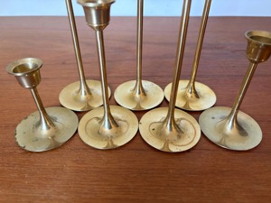 Attractive Eco-Friendly <b>Brass</b> Pillar <b>Candle</b> <b>Holder</b> for Wedding Christmas Valentine's Day-Reusable Customized Designs High - Product Image 6