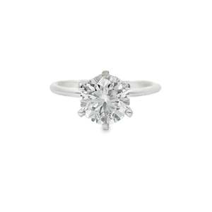 Anillo de Moissanita de Alta Calidad, Diamante Cultivado en Laboratorio, Corte Ovalado, Anillo de Compromiso de Moissanita, Engaste de Oro Blanco, Joya Clásica para Mujer - Product Image 1