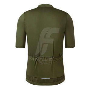 Maillot de cyclisme à manches courtes respirant, de qualité supérieure, éco-responsable, coupe moderne, pour adultes, entraînement compétitif d'été - Product Image 2