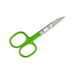 Ciseaux à ongles en acier inoxydable avec manche en plastique vert, lame droite, pointe acérée, outils de manucure pour adultes - Product Image 3