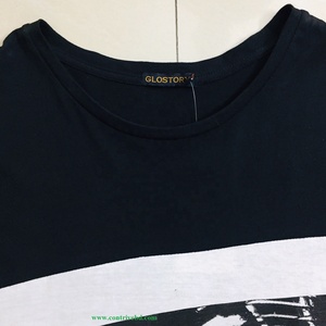 Custom Men's Long Sleeve T-<b>Shirt</b> Cotton Polyester <b>Black</b> Colour with Custom Print Plus Size OEM <b>Tees</b> Blank Design - Product Image 5