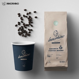 ถุงสุญญากาศสำหรับใส่เมล็ดกาแฟแบบทางเดียวทำจาก PE บรรจุภัณฑ์แบบกำหนดเอง - Product Image 3