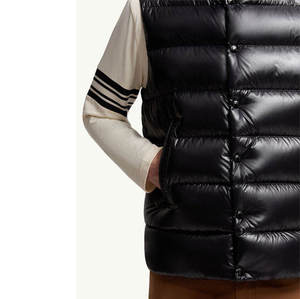 2026 New Design Fashion <b>Winter</b> Custom Logo Puffer <b>Vest</b> Insulated Warmer Stand Collar <b>Men's</b> <b>Vest</b> Sleeveless <b>Mens</b> Puffer Jackets - Product Image 5