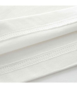 Camiseta de Hombre de Alta Calidad al por Mayor, 100% Algodón, Tejido Transpirable, Corte Holgado, Cuello Redondo, Manga Corta, 300g, Diseño Personalizado, Tallas Grandes - Product Image 5