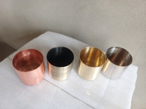 Golden Candlestick Holder Set for Wedding Christmas Valentine's Day Birthday-Durable Aromatherapy Candle <b>Jar</b> - Product Image 2
