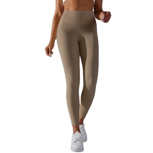 Comprar Venta caliente Leggings de Yoga para las mujeres de cintura alta de nailon Atlético Yoga Pantalones Oem Fitness Workout Legging 2025 - Product Image 3