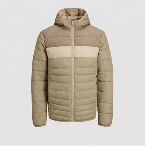 Servicio OEM, Chaqueta Acolchada para Hombre con Logotipo Bordado Personalizado, Ropa de Invierno, Impermeable, Transpirable, Ligera, Corte Regular - Product Image 2