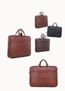 Organizador/Planificador Multifuncional de Cuero Premium Liviya, Opción de Logotipo Personalizado, para Oficina, Viajes, Trabajo, Elegante Grabado en Negro - Product Image 4