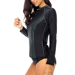 Camiseta de Manga Larga Transpirable para MMA, de Secado Rápido, Ecológica, Antibacteriana, Anti-UV, Personalizable, en Tela de Spandex/Poliéster - Product Image 3