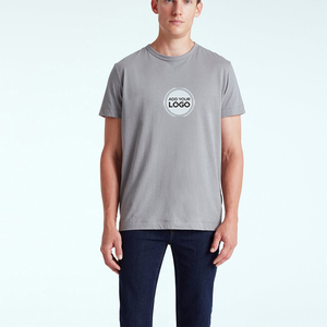 Camisetas Lisas de Corte Atlético Talla Estándar de EE. UU., Calidad Superior, Mezcla de Algodón Suave, Camisetas Lisas para Hombre - Product Image 1