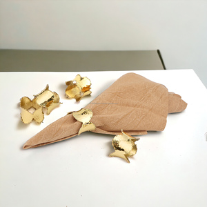 Brass Metal Napkin Ring for <b>Wedding</b> Table Aluminum Napkin Ring <b>Wedding</b> Decorative Tabletop <b>Tissue</b> Holder Round Hot Selling - Product Image 5