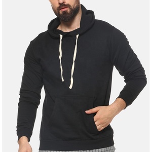 High Quality Custom Men's Fleece Hoodies Street Wear Puff Printing Spring Hooded Collar Custom Made <b>Sweatshirts</b> - Product Image 2