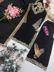 Salwar Kameez en Georgette de la meilleure qualité, styles traditionnels avec une touche moderne pour femmes, meilleur prix, tenue indienne et pakistanaise. - Product Image 4