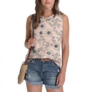 Black Summer <b>Plus</b> <b>Size</b> Casual Breathable Women Tank <b>Top</b> - Product Image 4
