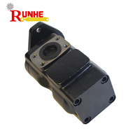 Bomba de aceite hidráulica de engranajes RUNHE de venta directa de fábrica para excavadora, función de inyección de aceite, hierro 3CX 4CX 333/G5390 3327/F9029