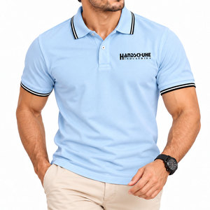Nouveaux polos pour hommes, vêtements professionnels, logo personnalisé, style unique, look incroyable. - Product Image 1