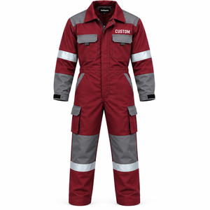 Ropa de Trabajo de Alta Calidad, Overoles para Hombre, Ropa de Trabajo de Alta Visibilidad, Uniforme de Trabajo, Uniforme Personalizado para Electricistas de Construcción - Product Image 1