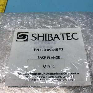 SHIBATEC 3FA9640 # 1 Brida Base, 3FA66846-3, 161318 - Equipo y Piezas de Semiconductores de Confianza de Marca Global - Product Image 3