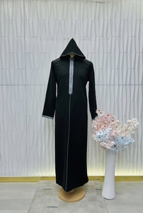 Vente flash : Kandora arabe traditionnelle en coton premium, ample, à manches longues, vêtements islamiques pour la prière, occasions Ramadan et Eid - Product Image 5