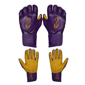 Guantes de Béisbol de Cuero para Niños, Adolescentes y Adultos, Cuatro Tallas, Personalizados, Gruesos, Acolchados, Dedos Completos, para Zurdos - Product Image 3