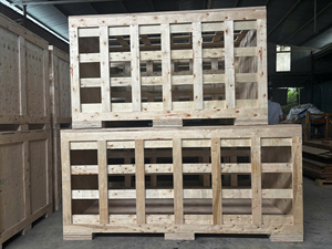 Wooden <b>Crate</b> Strong Sturdy Wooden Case Container for <b>Storage</b> Export Design Plywood Box Custom Dimension Dimensions - Product Image 6