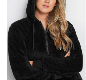 Conjunto Deportivo Original y Elegante con Cierre, Sudadera de Manga Larga para Exteriores, Top de Algodón French Terry, Ropa de Gimnasio, Sudadera con Capucha para Fitness - Product Image 3