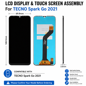 Écran tactile LCD de remplacement pour Spark Go 2021, écran LCD TFT de remplacement, numériseur tactile - Product Image 4