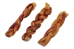 Natural Rawhide Dog Treats Additive-Free Clean Teeth All Breed Size Bulk Pack <b>Bully</b> <b>Stick</b> And Braided - Product Image 5