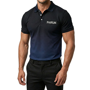 เสื้อโปโลผู้ชายสั่งทำพิเศษ OEM แขนสั้น ปักโลโก้แบรนด์ของคุณเอง ขายส่งราคาส่ง เสื้อโปโลสตรีทแวร์สำหรับผู้ชาย - Product Image 6