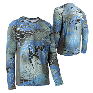 Camisa de Pesca para Hombre, de Secado Rápido, Impermeable, UPF 50+, Spandex/Poliéster, Ajuste Cómodo, Manga Larga, Venta Directa de Fábrica, Precio Razonable - Product Image 6