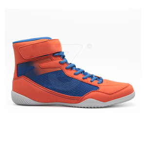 Zapatos de Boxeo Deportivos Premium con Suela de Goma Flexible, Diseño Ligero y Transpirable, Cierre de Velcro de Cuero para Uso Diario - Product Image 6