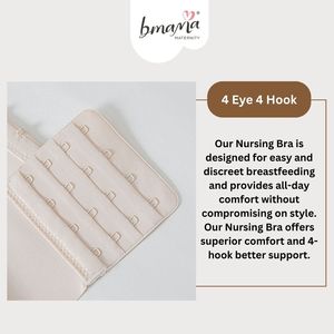 Bmama - Sujetador de encaje beige de talla grande con aros y copas finas, push-up para mujer, copas D, E, F, BR7103 - Product Image 3