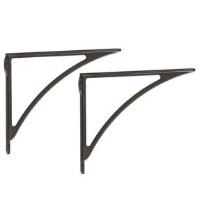Classic <b>L</b> Shape Iron <b>Shelf</b> <b>Bracket</b> with Premium Powder Coated Surface <b>for</b> Home Furniture Hardware Solutions - Product Image 2