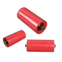 Galet de convoyeur robuste en acier inoxydable, résistant au feu, dimensions personnalisables pour l'exploitation minière