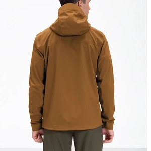 Chaqueta Impermeable de Alta Visibilidad para Hombre, Chaqueta de Seguridad Ligera con Capucha Reflectante para Adultos - Product Image 2