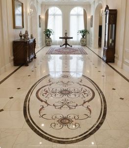 Suelos Decorativos con Incrustaciones de Mármol, Antideslizantes e Impermeables, para Hoteles y Hospitales de Lujo - Product Image 1