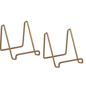 Support de Présentation Pliant en Laiton Doré de Qualité Supérieure pour Assiettes – Présentoir de Vaisselle pour Restaurant et Décoration Intérieure - Product Image 4