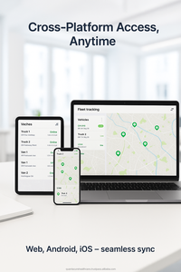 2025 QC đám mây GPS theo dõi 4G giải pháp quản lý đội xe thời gian thực hệ thống giám sát đa thiết bị hỗ trợ khẩn cấp SOS - Product Image 5