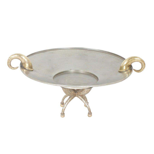 Plato de Bronce Escultural con Forma de Mano Humana, Tazón de Metal Texturizado Hecho a Mano, Estilo Vintage, Bandeja para Joyas y Dulces de Estilo Macabro - Product Image 6