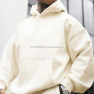 Sudadera con capucha de felpa francesa bordada personalizada para hombre, ropa de calle de invierno, Jersey de algodón pesado, hombro caído, fabricante directo - Product Image 4