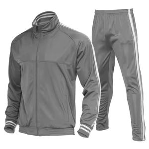 Ensemble de survêtement d'hiver 2 pièces personnalisé pour homme, respirant, à capuche, pull-over, jogging, sport, couleur unie, haute qualité, vente en gros - Product Image 1