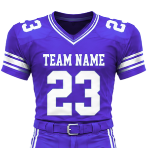 Maillot de football américain pour homme, manches courtes, col en V, tenue d'équipe avec numéro de joueur imprimé pour l'entraînement sportif et les matchs de ligue - Product Image 5