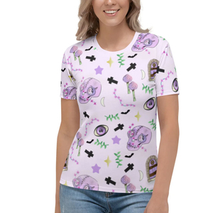 T-shirt d'été pour femme, nouvelle collection, tendance, doux, de haute qualité, sublimation, respirant, anti-rides, séchage rapide, écologique - Product Image 1