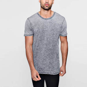 Camisetas de Hombre con Lavado Ácido de Diseño Nuevo y Alta Calidad, Camisetas de Hombre con Lavado Ácido Hechas a Medida Más Vendidas - Product Image 3