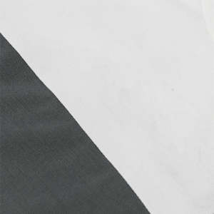 Camiseta de Hombre con Bloques de Color, Blanco y Gris, Cuello Redondo, Manga Corta, Transpirable, Informal, para Verano - Product Image 4