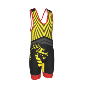 Combinaison de lutte confortable pour hommes, sur mesure, en polyester, design cool, service OEM - Product Image 5